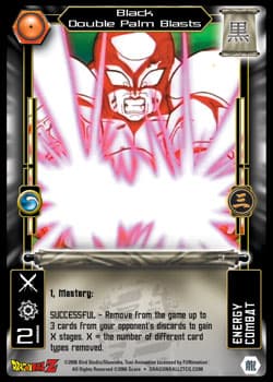 Black Double Palm Blasts - Foil — image 1