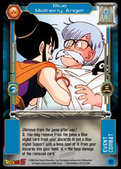 Blue Motherly Anger - Foil — image 1