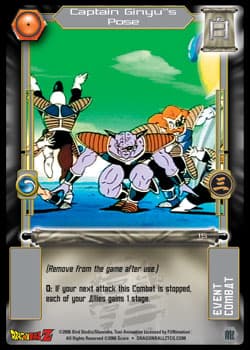 Captain Ginyu's Pose - Foil — image 1