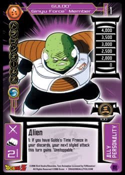 Guldo - Ginyu Force Member - Foil — image 1