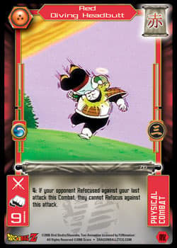 Red Diving Headbutt - Foil — image 1