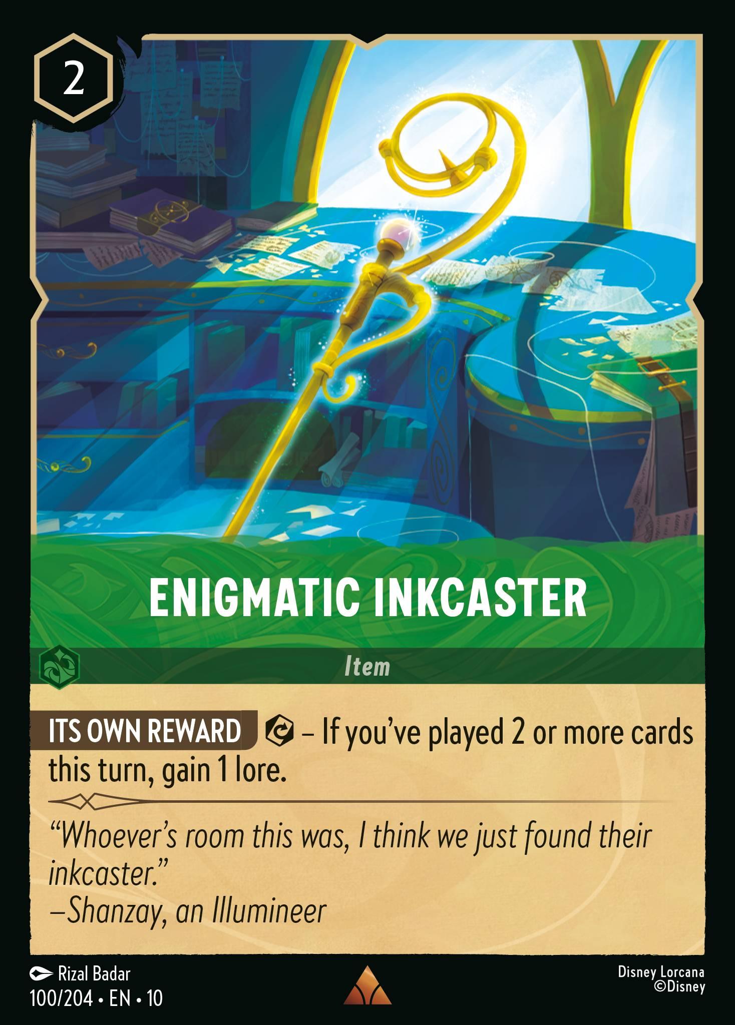 Enigmatic Inkcaster — image 1