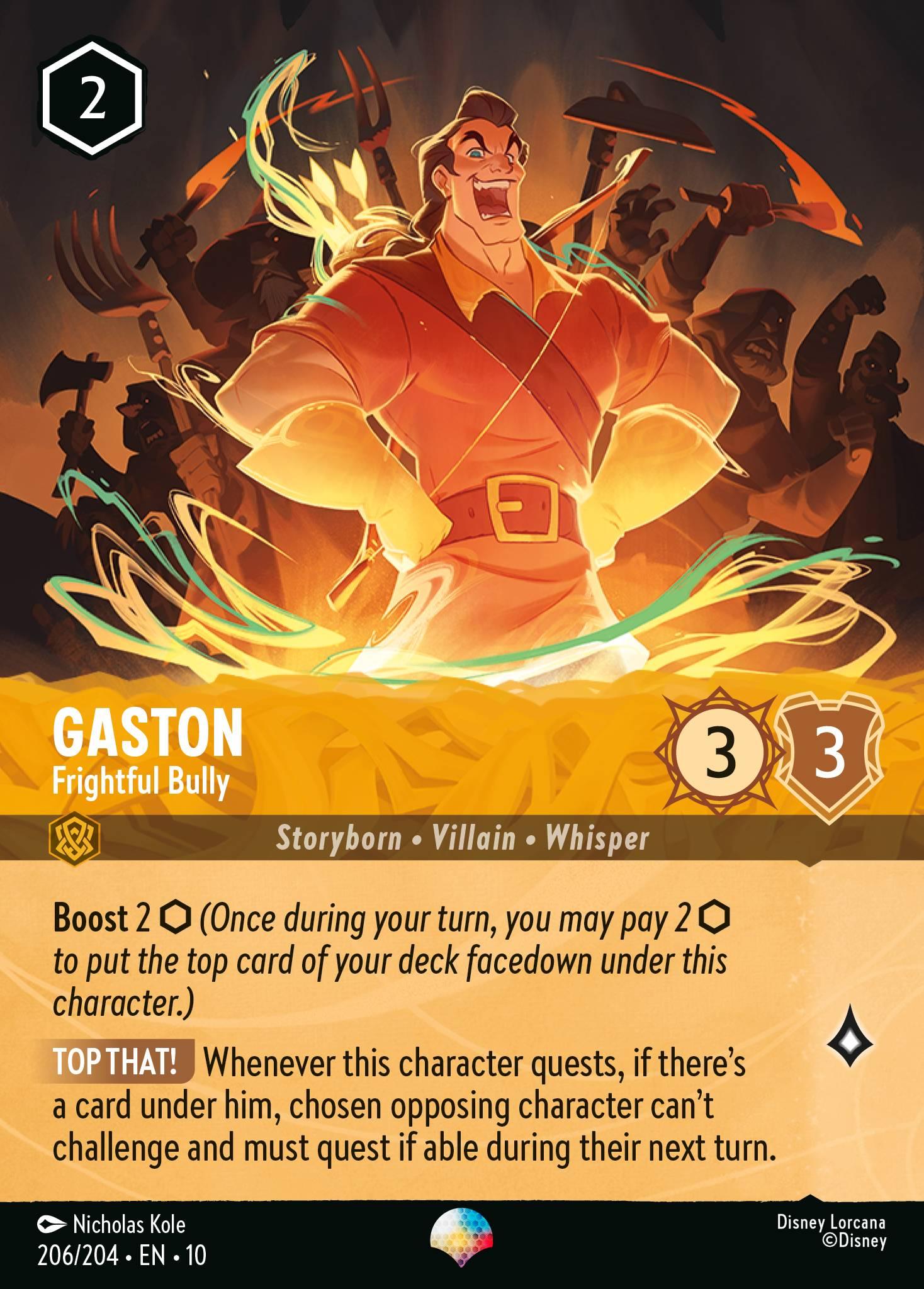 Gaston, Frightful Bully - EPIC — image 1