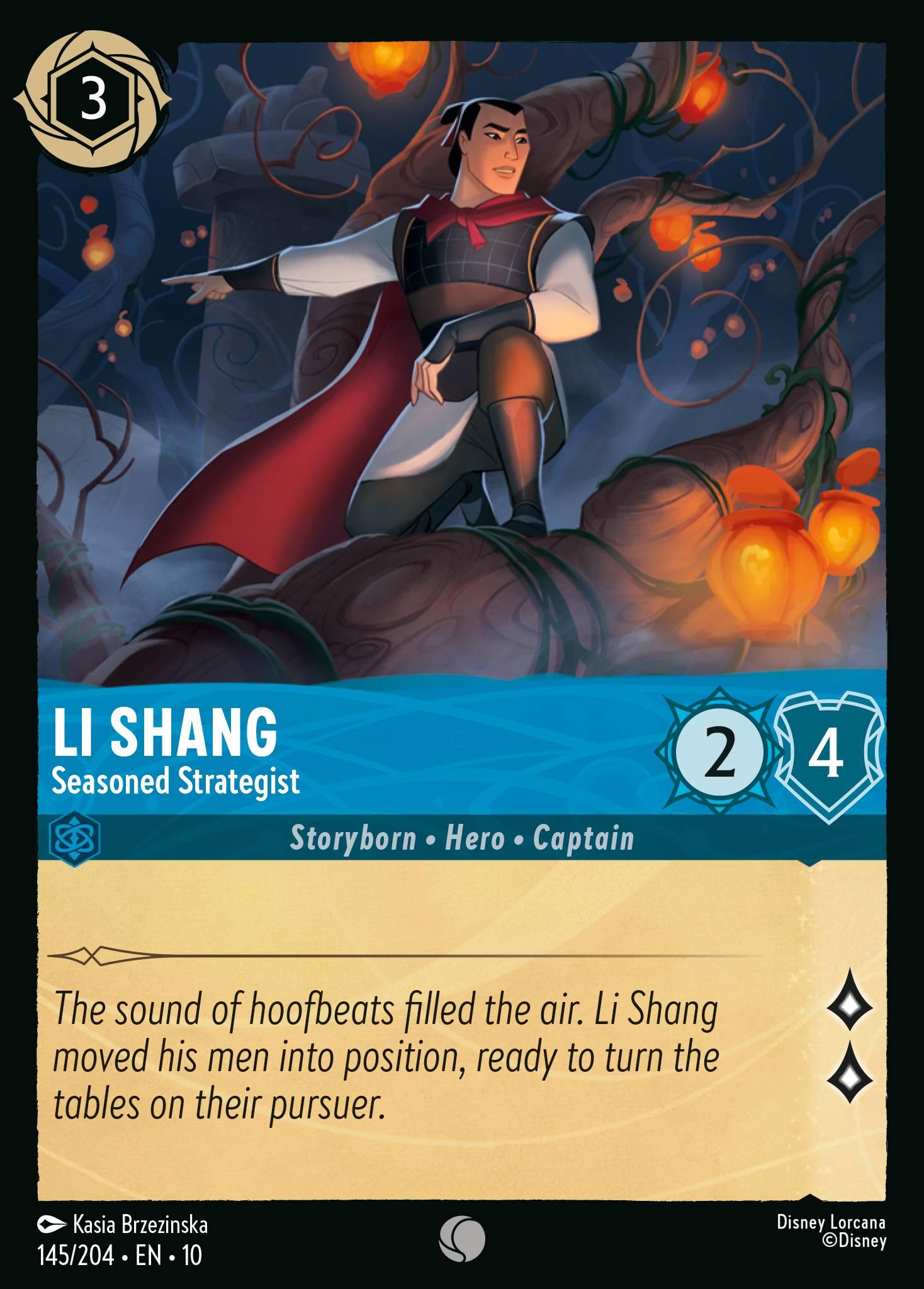Li Shang, Seasoned Strategist - FOIL — image 1