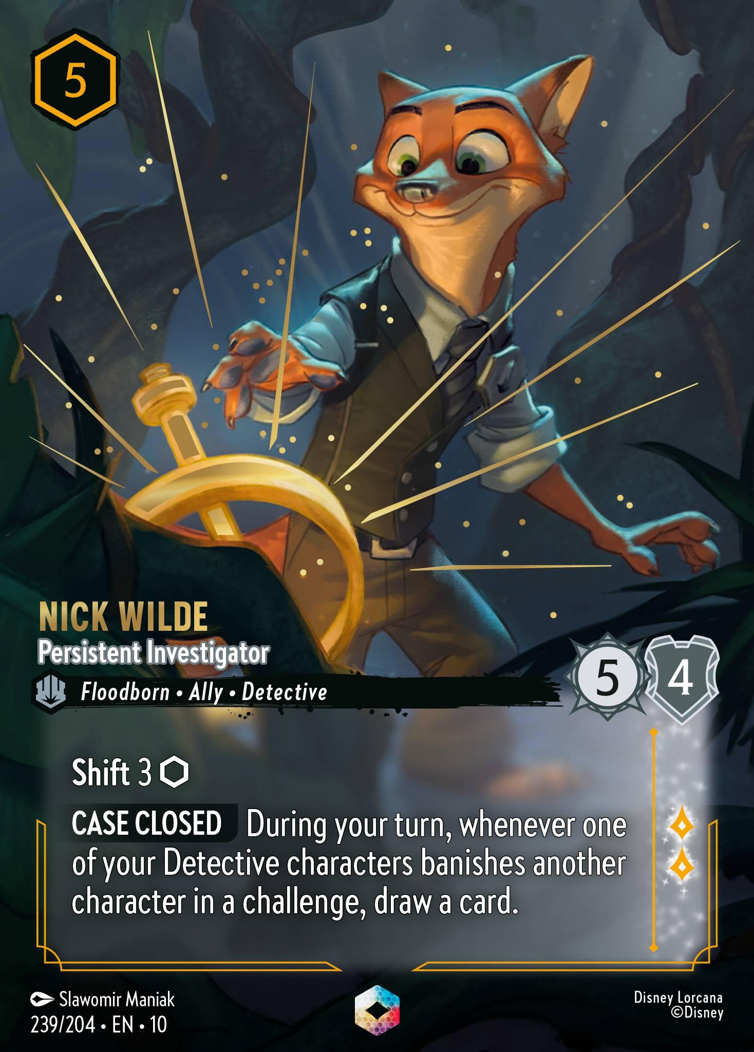 Nick Wilde, Persistent Investigator - ENCHANTED — image 1