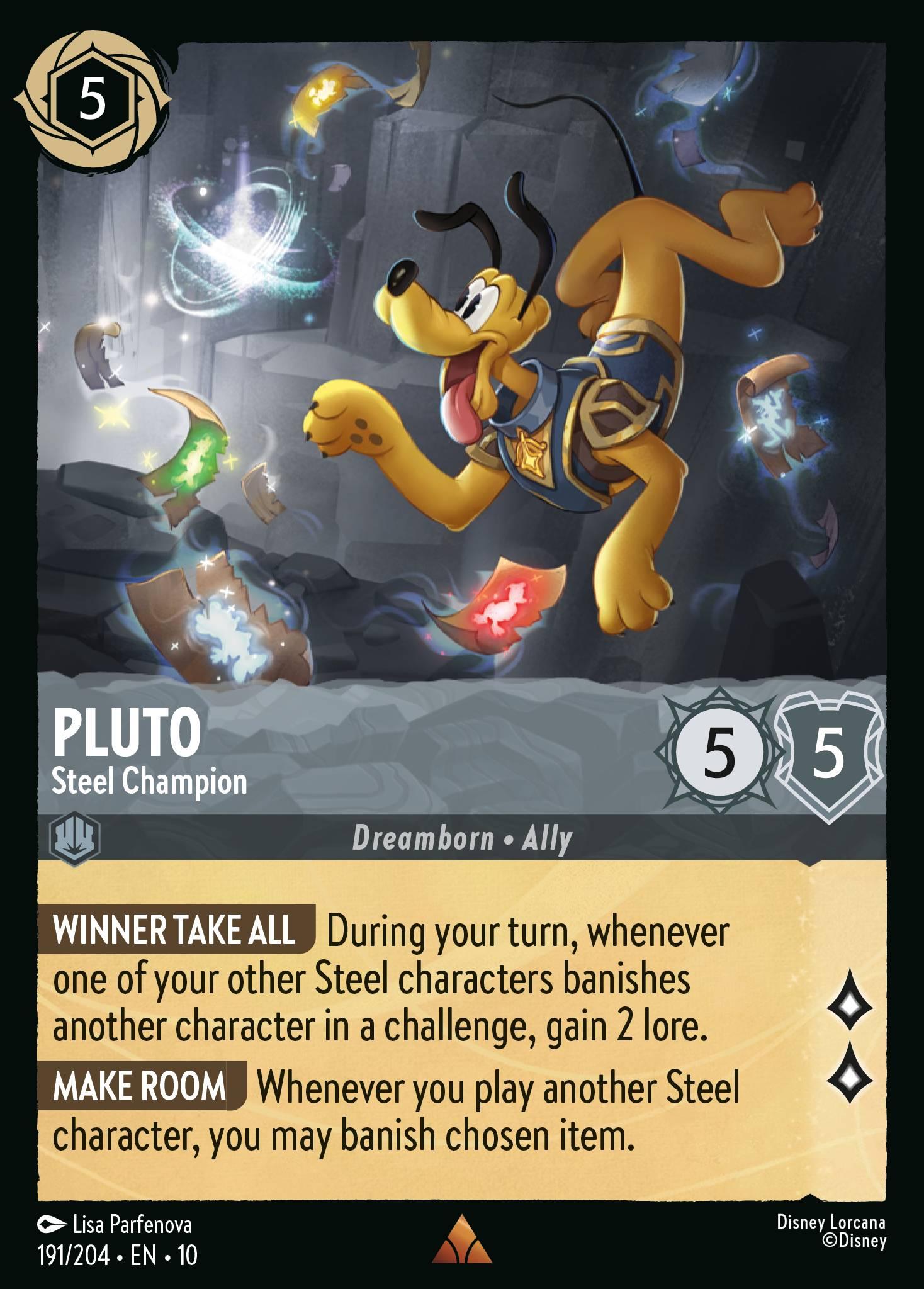 Pluto, Steel Champion - FOIL — image 1