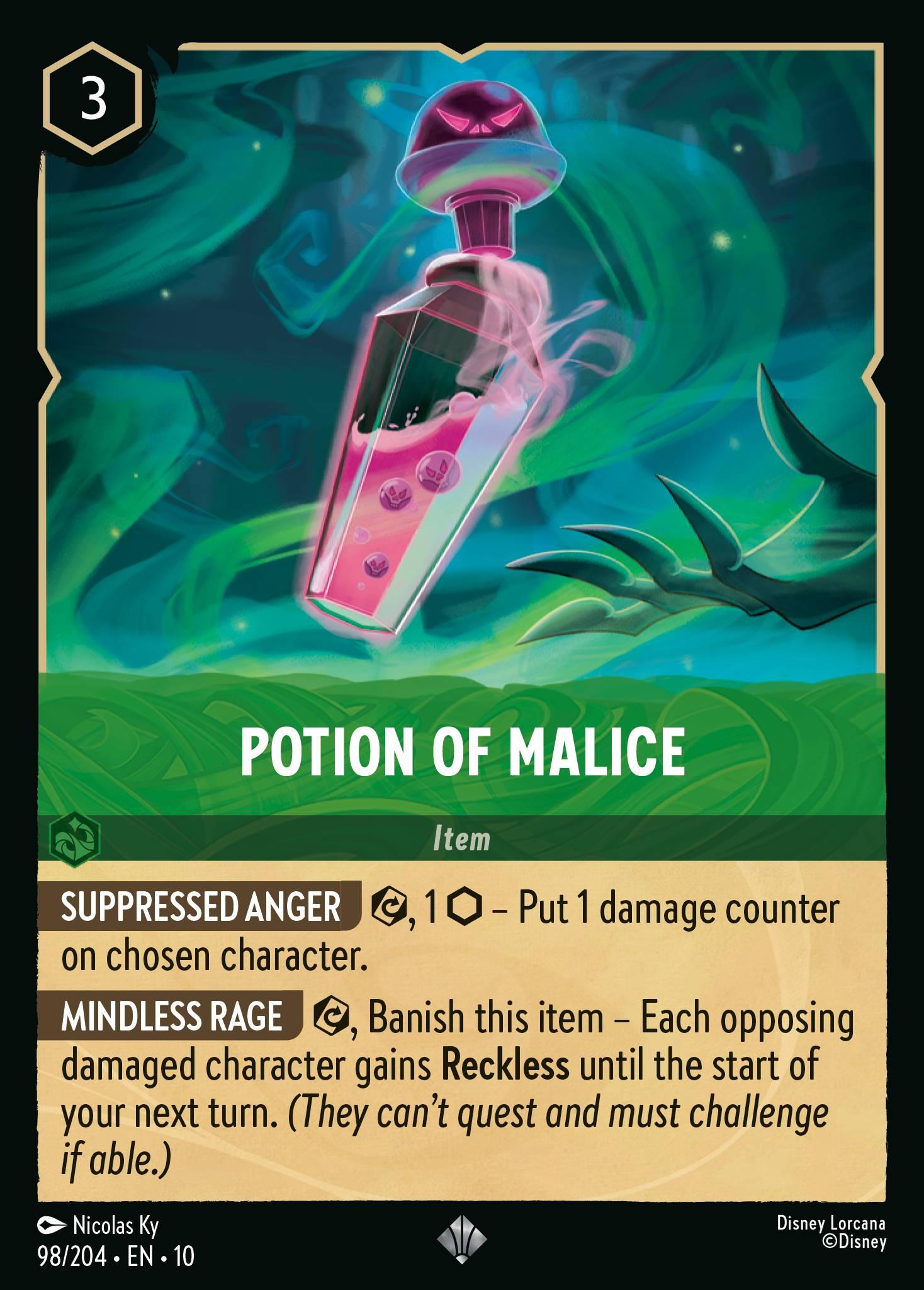 Potion of Malice - FOIL — image 1