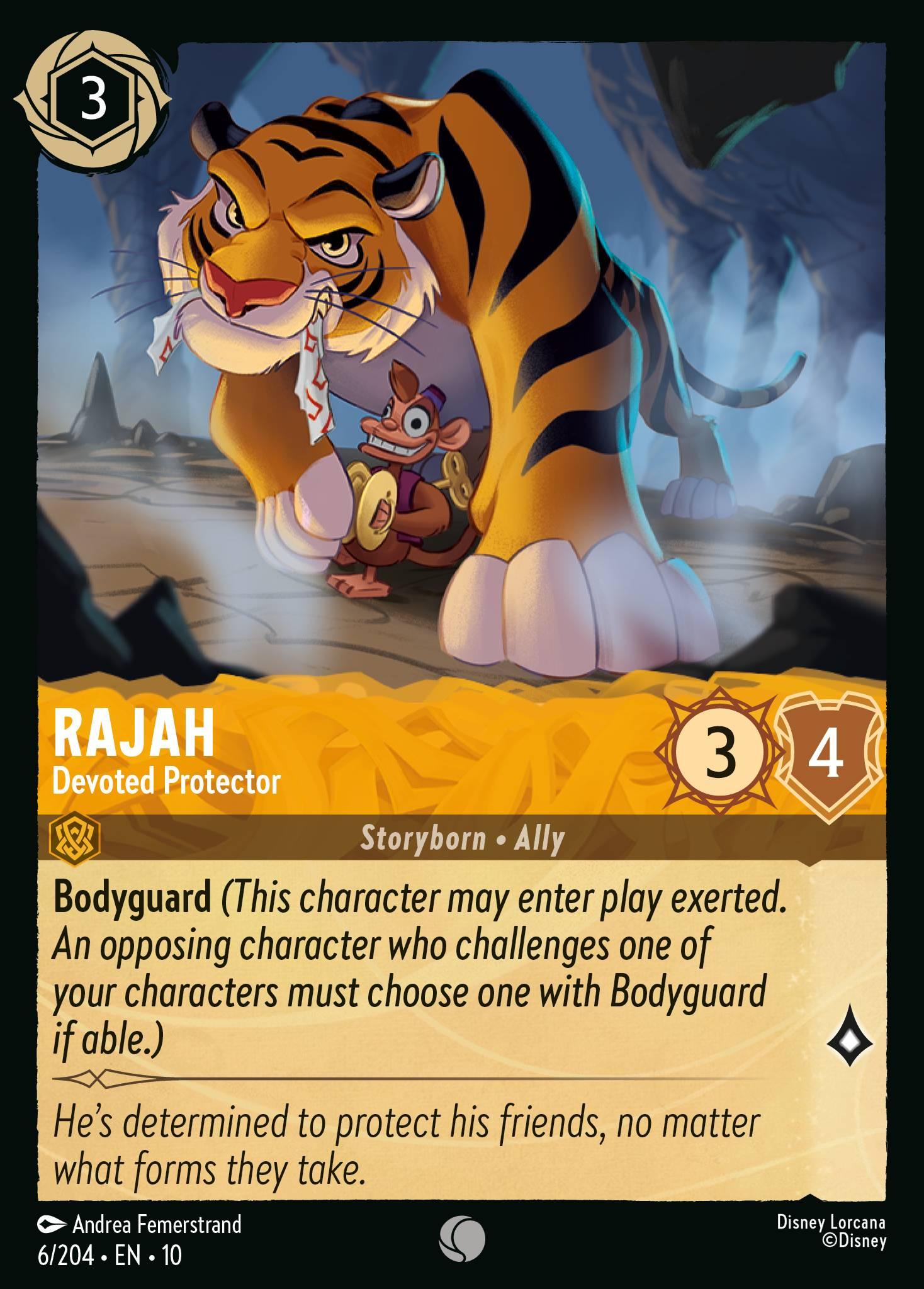 Rajah, Devoted Protector — image 1