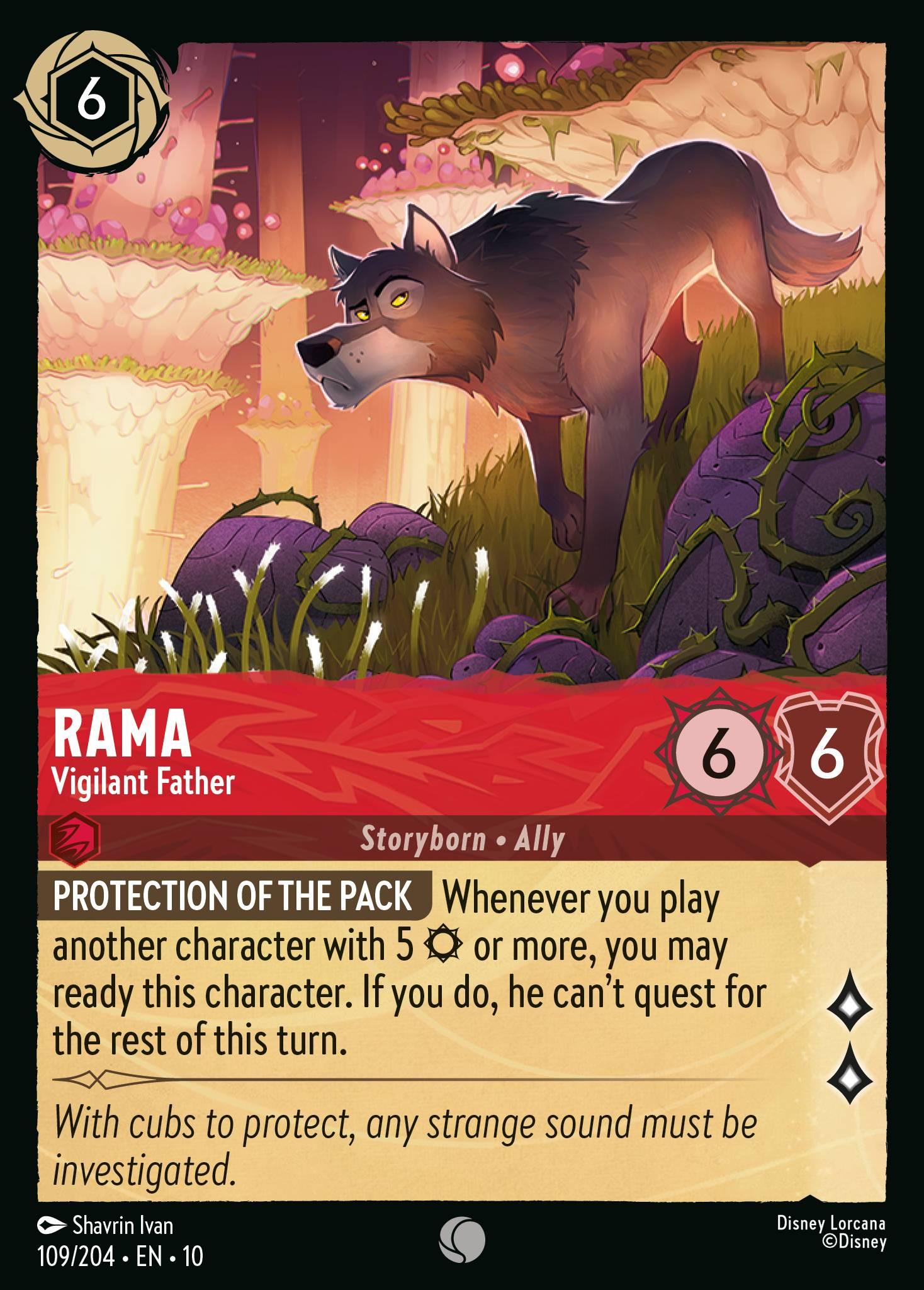 Rama, Vigilant Father - FOIL — image 1