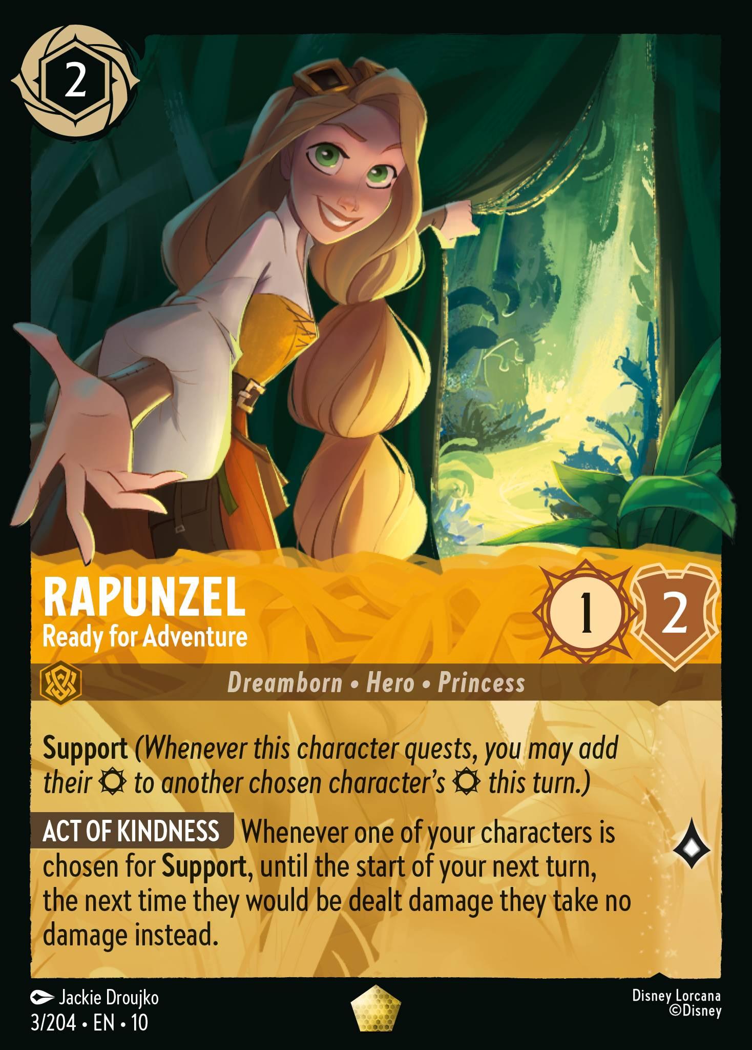 Rapunzel, Ready for Adventure - FOIL — image 1