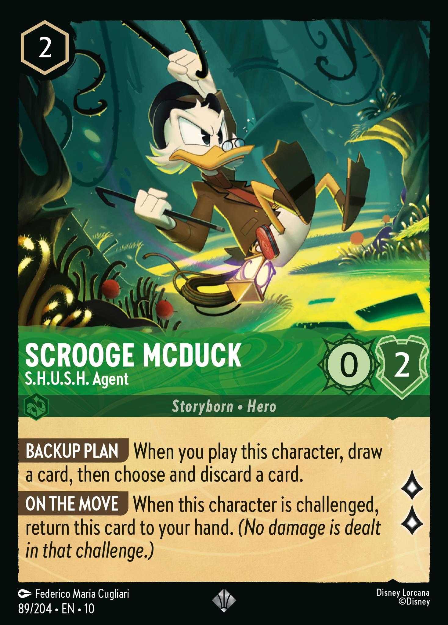Scrooge McDuck, S.H.U.S.H. Agent — image 1
