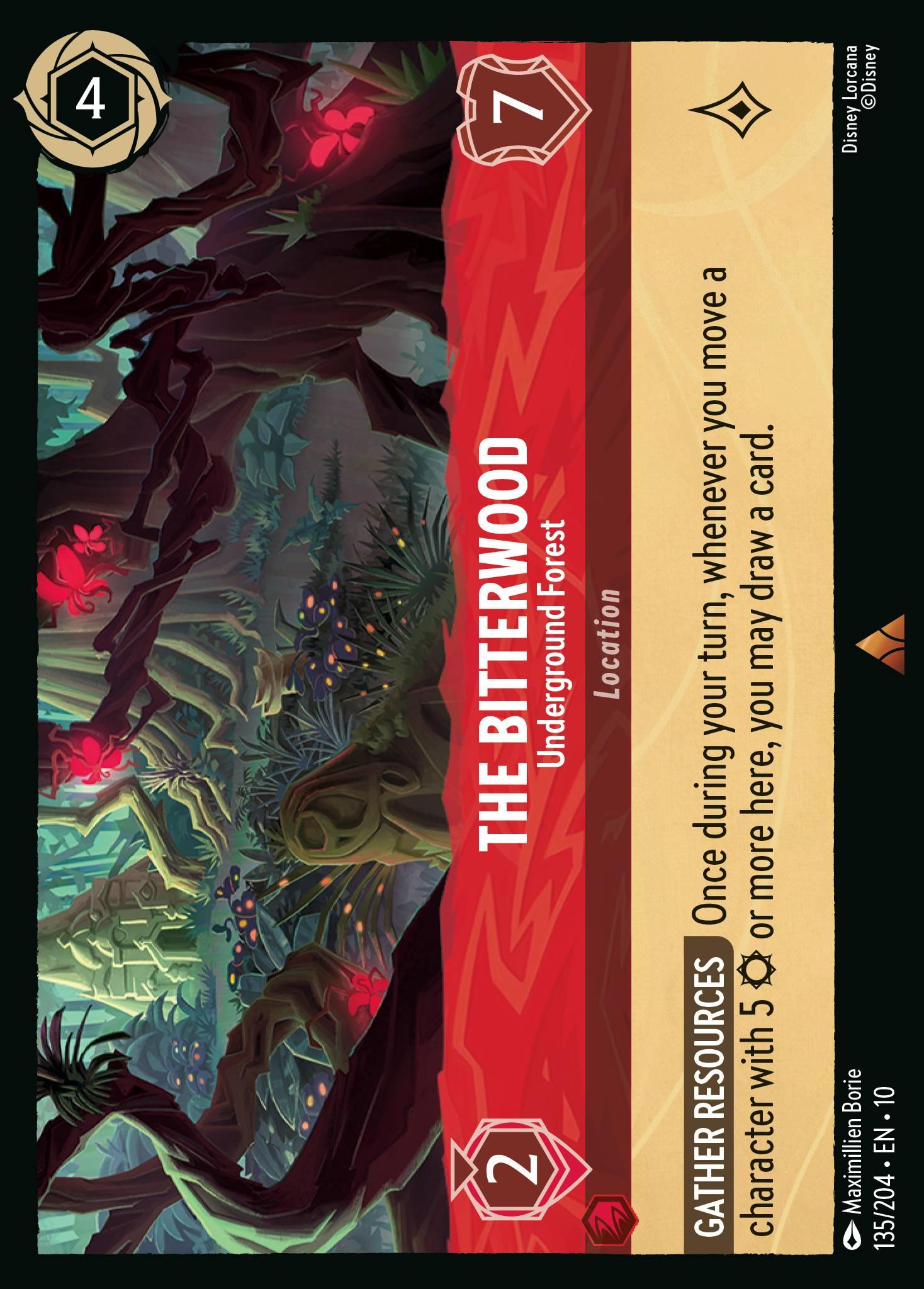 The Bitterwood, Underground Forest - FOIL — image 1