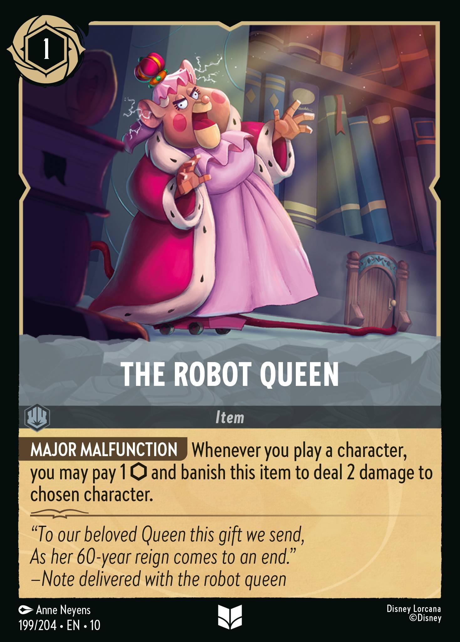 The Robot Queen - FOIL — image 1