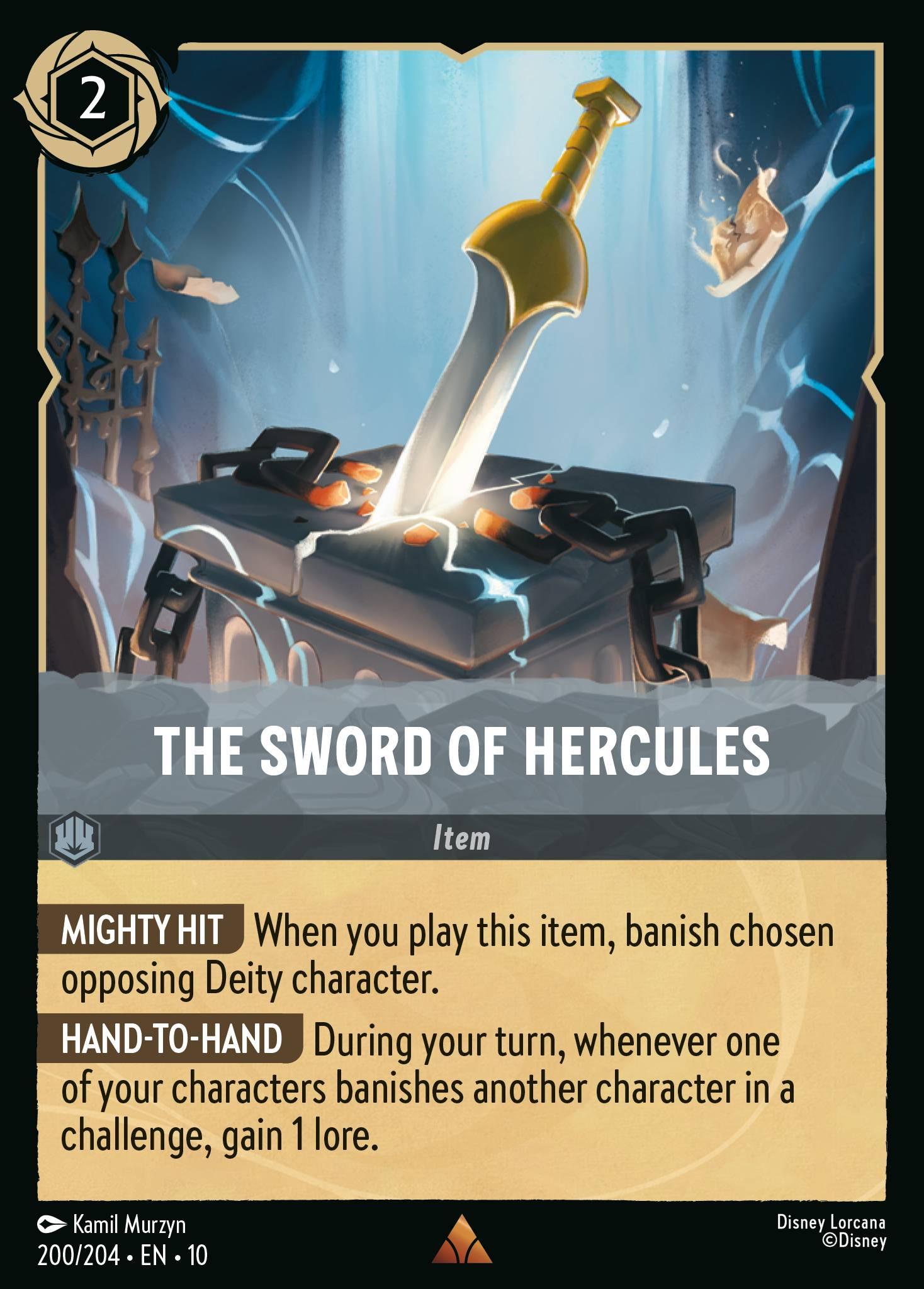 The Sword of Hercules - FOIL — image 1