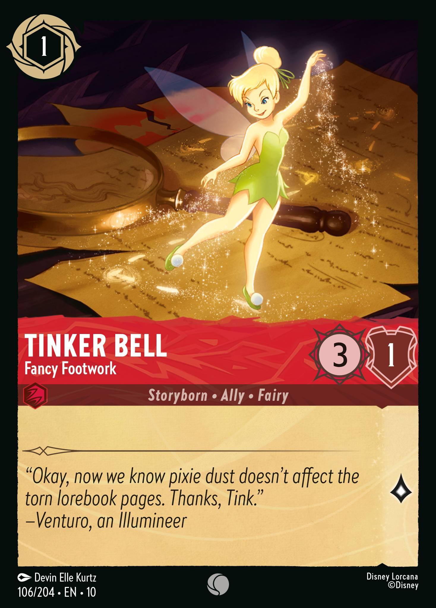 Tinker Bell, Fancy Footwork — image 1