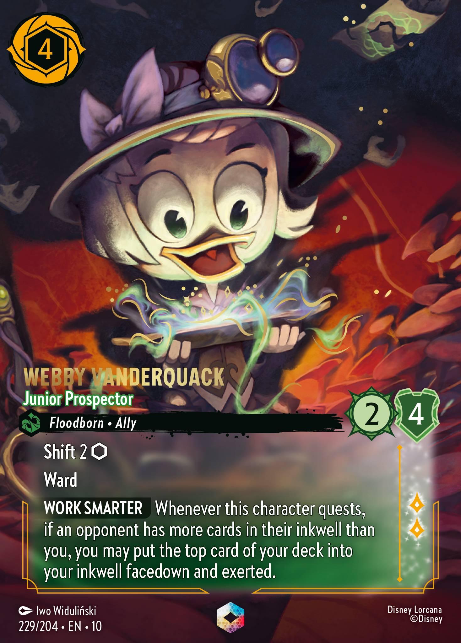 Webby Vanderquack, Junior Prospector - ENCHANTED — image 1