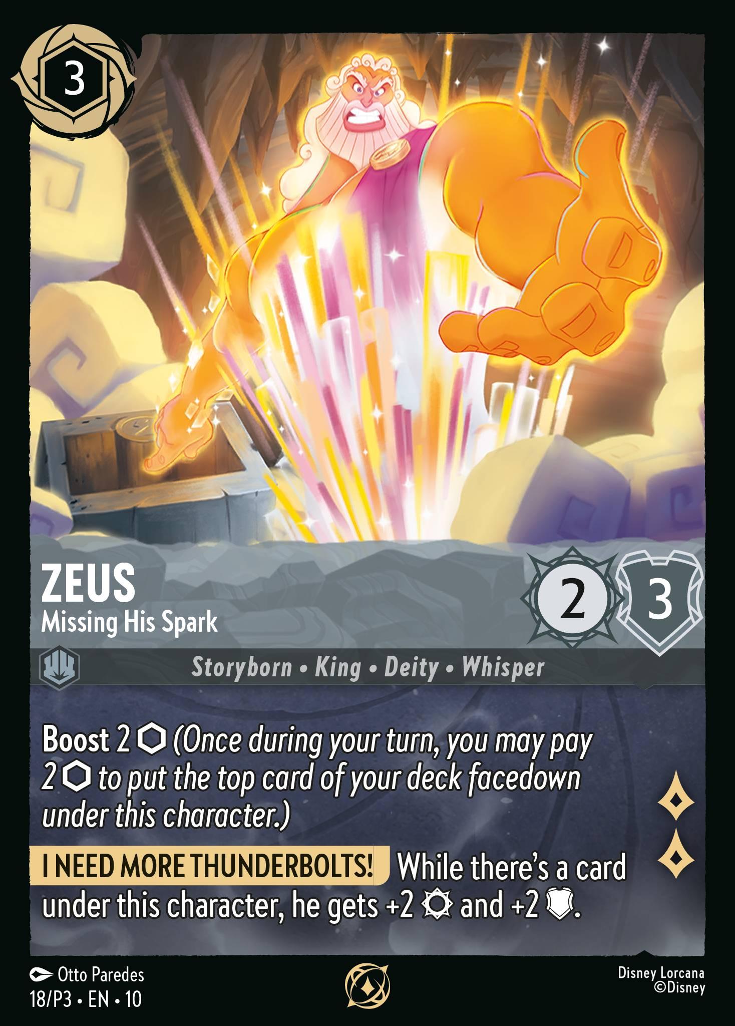 Zeus, Missing His Spark - PROMO — image 1