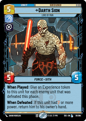Darth Sion - Lord of Pain — image 1