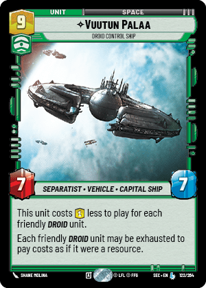Vuutun Palaa - Droid Control Ship — image 1
