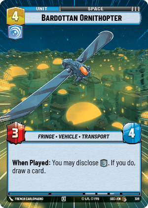 Bardottan Ornithopter - HYPERSPACE — image 1