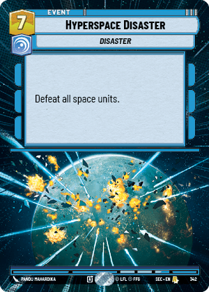 Hyperspace Disaster - HYPERSPACE — image 1