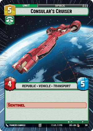 Consular's Cruiser - HYPERSPACE — image 1