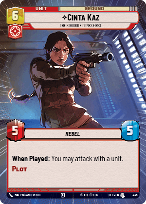 Cinta Kaz - The Struggle Comes First - HYPERSPACE — image 1