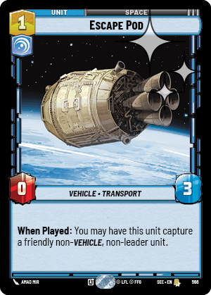 Escape Pod - FOIL — image 1
