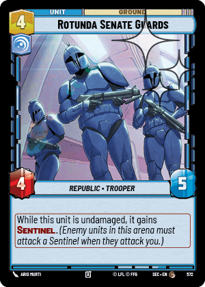Rotunda Senate Guards - FOIL — image 1