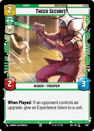 Theed Security - FOIL — image 1