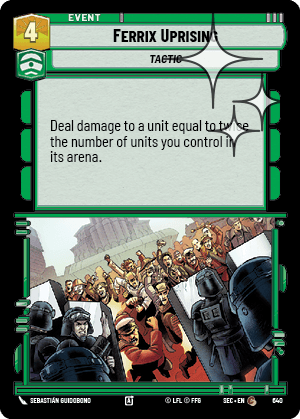 Ferrix Uprising - FOIL — image 1