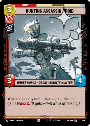 Hunting Assassin Droid - FOIL — image 1