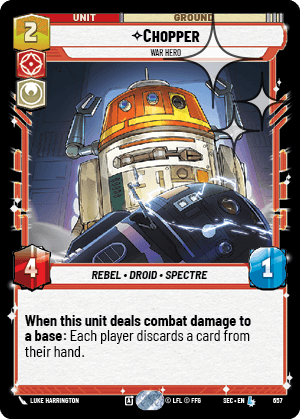 Chopper - War Hero - FOIL — image 1