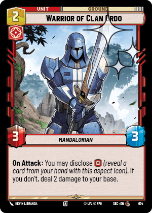 Warrior of Clan Ordo - FOIL — image 1