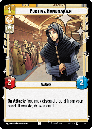 Furtive Handmaiden - FOIL — image 1