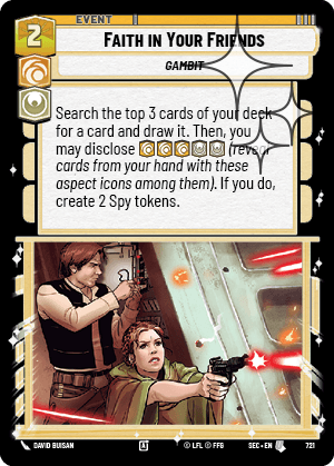 Faith in Your Friends - FOIL — image 1