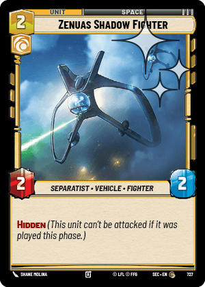Zenuas Shadow Fighter - FOIL — image 1