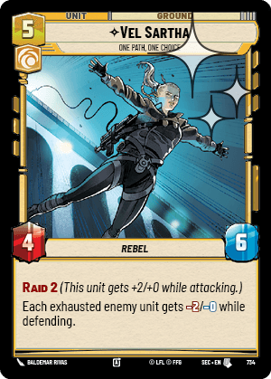Vel Sartha - One Path, One Choice - FOIL — image 1