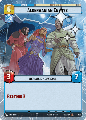 Alderaanian Envoys - HYPERSPACE FOIL — image 1