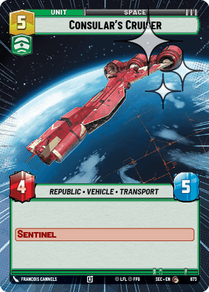 Consular's Cruiser - HYPERSPACE FOIL — image 1
