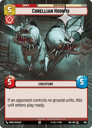 Corellian Hounds - HYPERSPACE FOIL — image 1