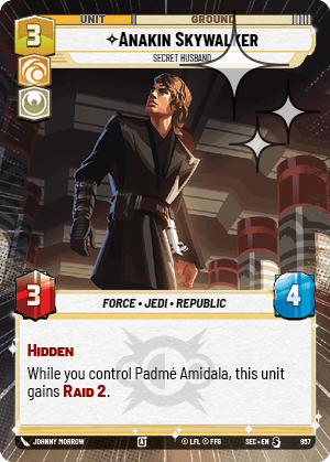 Anakin Skywalker - Secret Husband - HYPERSPACE FOIL — image 1
