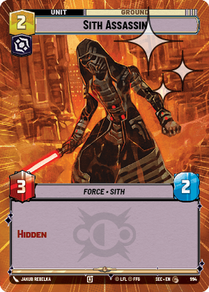 Sith Assassin - HYPERSPACE FOIL — image 1