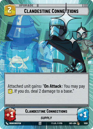 Clandestine Connections - HYPERSPACE FOIL — image 1