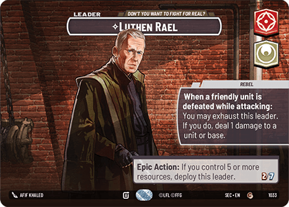 Luthen Rael - Don't You Want to Fight For Real? - SHOWCASE — image 1