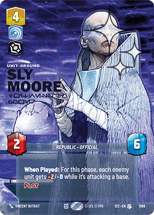Sly Moore - Witness to Power - PRESTIGE FOIL — image 1