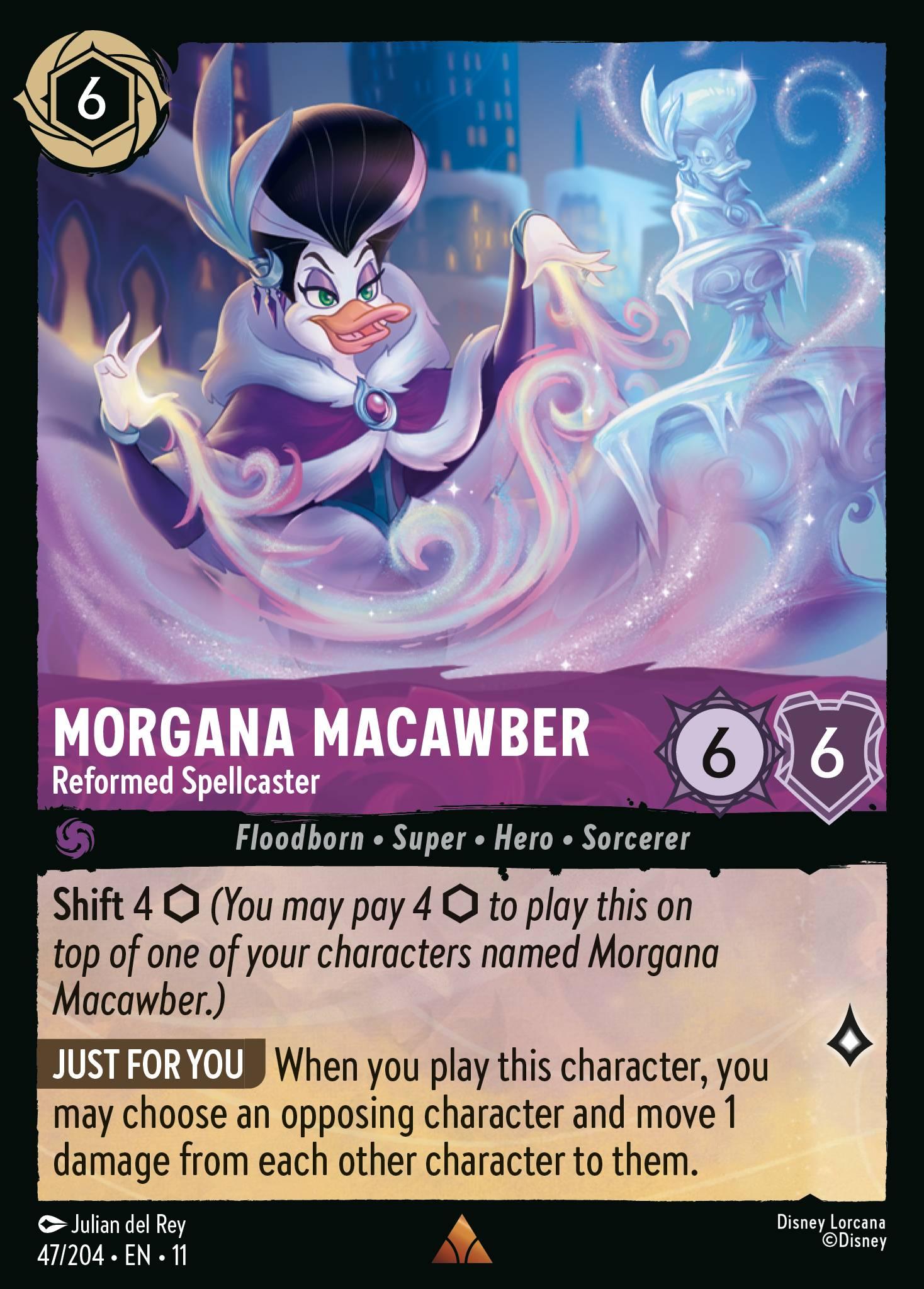 Morgana Macawber • Reformed Spellcaster - FOIL — image 1