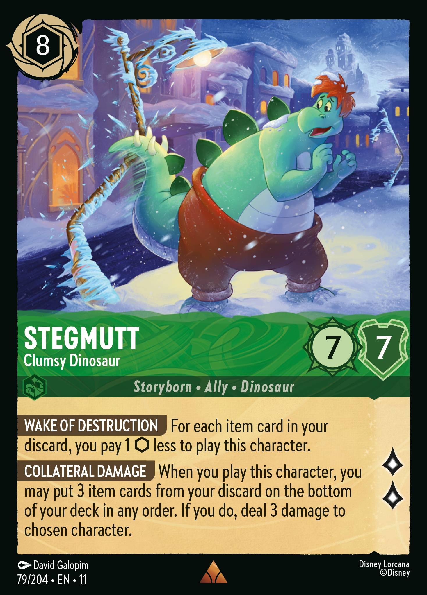 Stegmutt • Clumsy Dinosaur — image 1