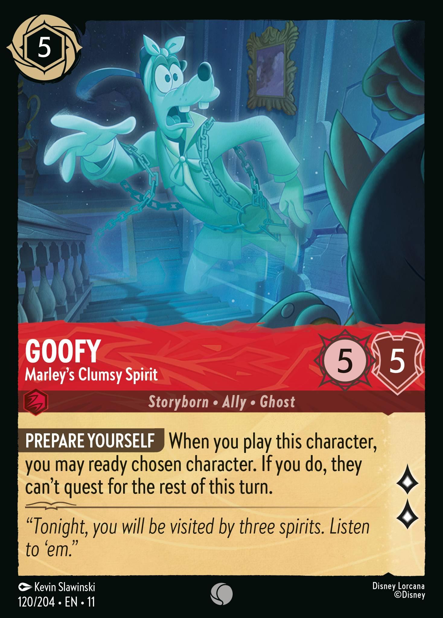 Goofy • Marley's Clumsy Spirit - FOIL — image 1