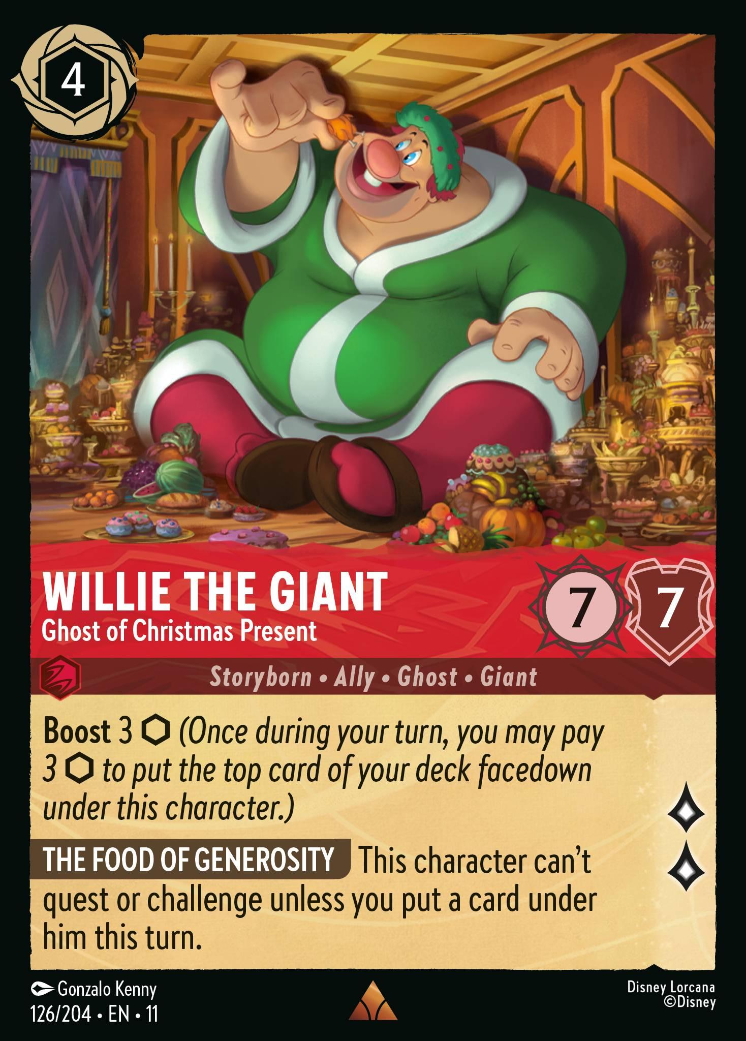 Willie the Giant • Ghost of Christmas Present — image 1